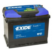 Exide Excell EB620 / 62Ah 540A